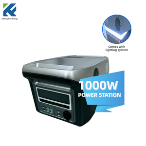 Draagbare 1000W Lifepo4 Back-Up Krachtcentrale Zonnepaneel Autobron Met Zaklamp Voor Noodgevallen Mobiele Camping-Au/Us Plug Types - Product Image 1