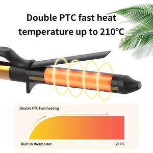 Tùy chỉnh chuyên nghiệp tóc quăn trong suốt <span class=keywords><strong>LCD</strong></span> hiển thị tóc Curler cấp bằng sáng chế tóc con lăn với ROTARY kiểm soát nhiệt độ - Product Image 5