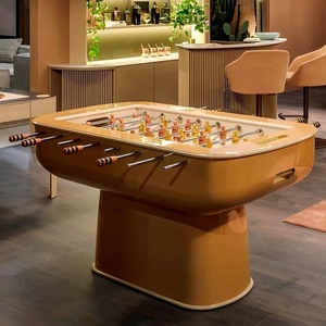 Mesa de Futbolín Moderna de Madera, Independiente, Tamaño Estándar, Mesa de Juego Deportiva - Product Image 1