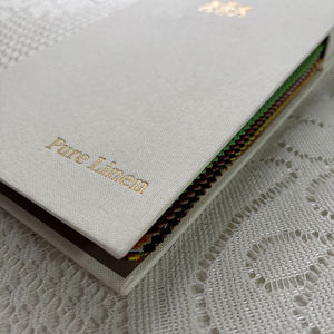 Livre d'échantillons <span class=keywords><strong>de</strong></span> tissus avec logo personnalisé / Carte d'échantillons textiles / <span class=keywords><strong>Catalogue</strong></span> d'échantillons <span class=keywords><strong>de</strong></span> tissus en carton offset avec reliure spirale, couleur personnalisable - Product Image 5