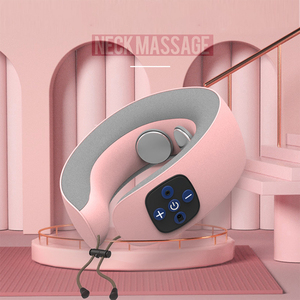 <span class=keywords><strong>Joven</strong></span> Grey Color rosa inteligente cuello y hombro masajeador de espalda de precio - Product Image 1