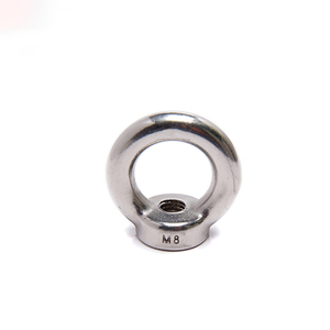 Écrou à œil de levage DIN582 de grande taille <span class=keywords><strong>M10</strong></span> M12 M14 M16 M18 M20 M22 M24 avec anneau rond épais pour usage intensif - Product Image 2
