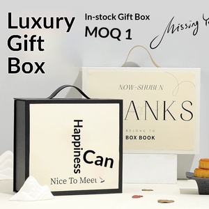 Cajas de Regalo Empresariales Personalizadas con Asas, Tapa, Impresión de Logotipo y Diseño a Color, Disponibles en Stock - Product Image 2