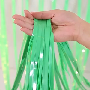 Nieuwe Regen Zijde Gordijn Verjaardagsfeest Sfeer Decoratie Achtergrond Muur <span class=keywords><strong>Prom</strong></span> Decoratie Regenkleur - Product Image 4