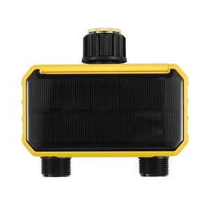 Zhitian Smart Automatic Plastic Timed Water Valve Controller 360 Movable Connector Big Screen Display Outdoor Waterproof Solar - Product Image 3