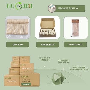 Fourchette jetable en bois compostable de <span class=keywords><strong>160mm</strong></span> - Product Image 3