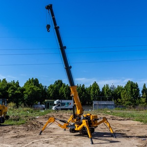 Bestselling Products 2025 New Crawler Mini Spider Crane Full Automatic 5-section 3t-12t Capacities <b>25m</b> Lifting Height 0-360 - Product Image 3