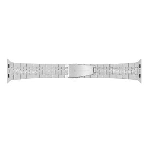 Correa de Reloj de Acero Inoxidable de Lujo Ajustable con Cierre de Mariposa, Transpirable, para Relojes de 38-45 mm - Product Image 2