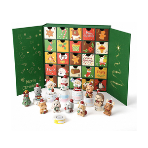 Boîte vide personnalisée pour <span class=keywords><strong>calendrier</strong></span> <span class=keywords><strong>de</strong></span> <span class=keywords><strong>l</strong></span>'<span class=keywords><strong>Avent</strong></span>, boîte à bougies parfumées <span class=keywords><strong>de</strong></span> <span class=keywords><strong>l</strong></span>'<span class=keywords><strong>Avent</strong></span>, boîte cadeau <span class=keywords><strong>de</strong></span> Noë<span class=keywords><strong>l</strong></span> en papier, emballage cadeau pour lingerie féminine - Product Image 2