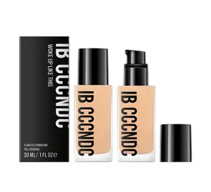 ibcccndc 6 colors liquid concealer foundation liquid to cover blemishes acne repair face makeup foundation liquid