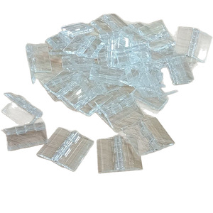 Charnière en acrylique transparente pour porte d'armoire, accessoire de bricolage à ouverture rabattable, style moderne et simple, charnière en plastique de 10 mm - Product Image 4