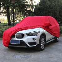Housse de voiture imperméable et anti-UV de style sportif pour garage, carport, exposition automobile en extérieur, protection universelle