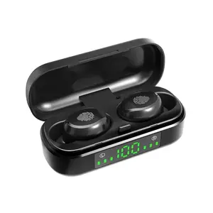 V8 TWS Không Dây Bluetooth Tai Nghe Tai Nghe Tai Nghe Bluetooth Không Dây Tai Nghe Tiếng Ồn Hủy Bỏ Chơi Game Tai Nghe Tai Nghe Cho IPhone