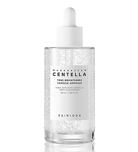 Ampolla Facial Vegana en Cápsulas con Centella Asiática de Madagascar, Hidratante, Iluminadora y Unificadora del Tono, 100 ml - Product Image 1