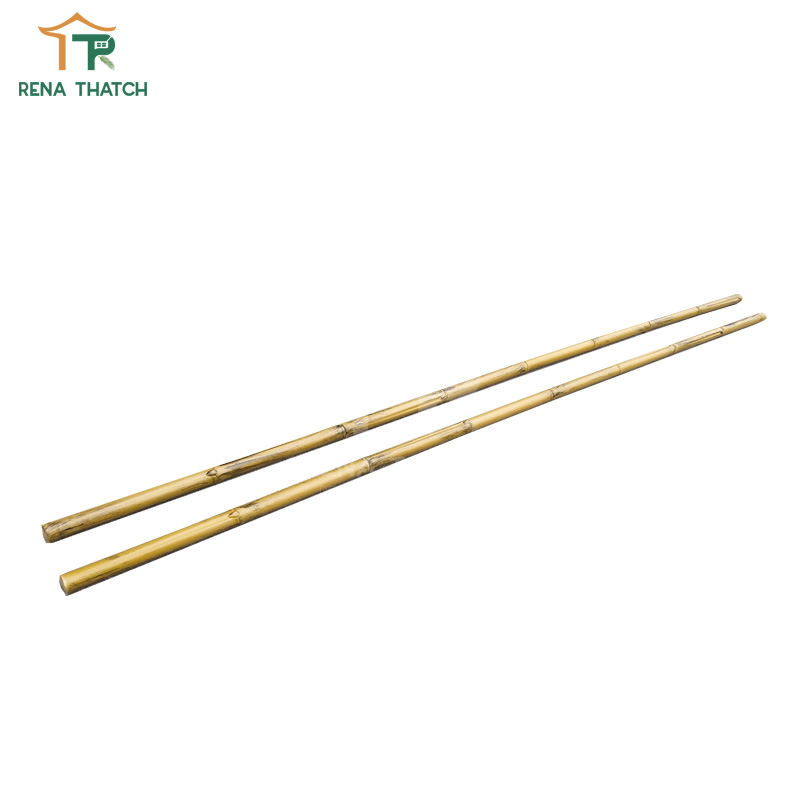 1, 2, 3, 4m long synthetic bamboo pole plastic bamboo stick stake canes artificial bamboo