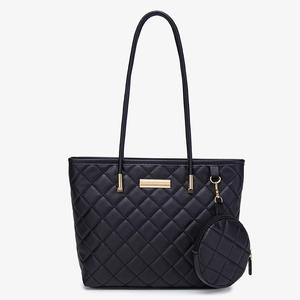 Venta al por Mayor Directa de Fábrica, Bolsos de Mujer Sólidos, Bolsos de Hombro Casuales, Bolsos Tote de Cuero Suave a la Moda - Product Image 1