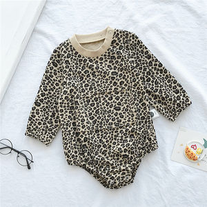 Ropero de bebé con estampado de leopardo, ropa de bebé personalizada, sábana de espuma viscoelástica lavable, vestido para niñas recién nacidas, ropa para niñas - Product Image 2