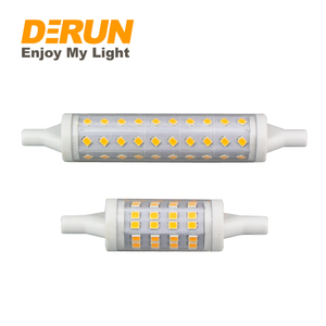 Thay Thế Halogen đèn CE ROHS PC rõ ràng Bìa 5W 8W 10W đôi đã kết thúc 130V 230V SMD2835 <span class=keywords><strong>j78</strong></span> j118 dẫn R7S ánh sáng, LED-R7S - Product Image 3