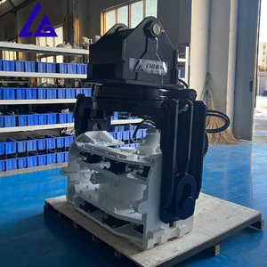 Marteau hydraulique pour pieux, piqueuse à pieux à couple élevé, capacité <span class=keywords><strong>de</strong></span> charge instantanée pour excavatrice SK330 - Product Image 2