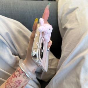 Per Apple 16 <span class=keywords><strong>Pro</strong></span> <span class=keywords><strong>Max</strong></span> custodia per cellulare bambola di coniglio <span class=keywords><strong>rosa</strong></span> in possesso di tulipani <span class=keywords><strong>iPhone</strong></span> 15 14 <span class=keywords><strong>13</strong></span> Plus Cover per telefono - Product Image 3