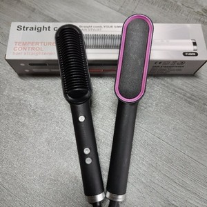 Cepillo Alisador de Cabello Eléctrico Portátil de Alta Calidad a Precio de Fábrica y Peine Caliente - Uso Profesional y Doméstico, Nailon y Metal - Product Image 2