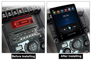 Écran <span class=keywords><strong>Tesla</strong></span> 2.5D de 9,5 pouces, lecteur multimédia automobile Android 2G+32G pour Peugeot 3008 2009 2015, GPS Navi, autoradio, WiFi 4G - Product Image 3
