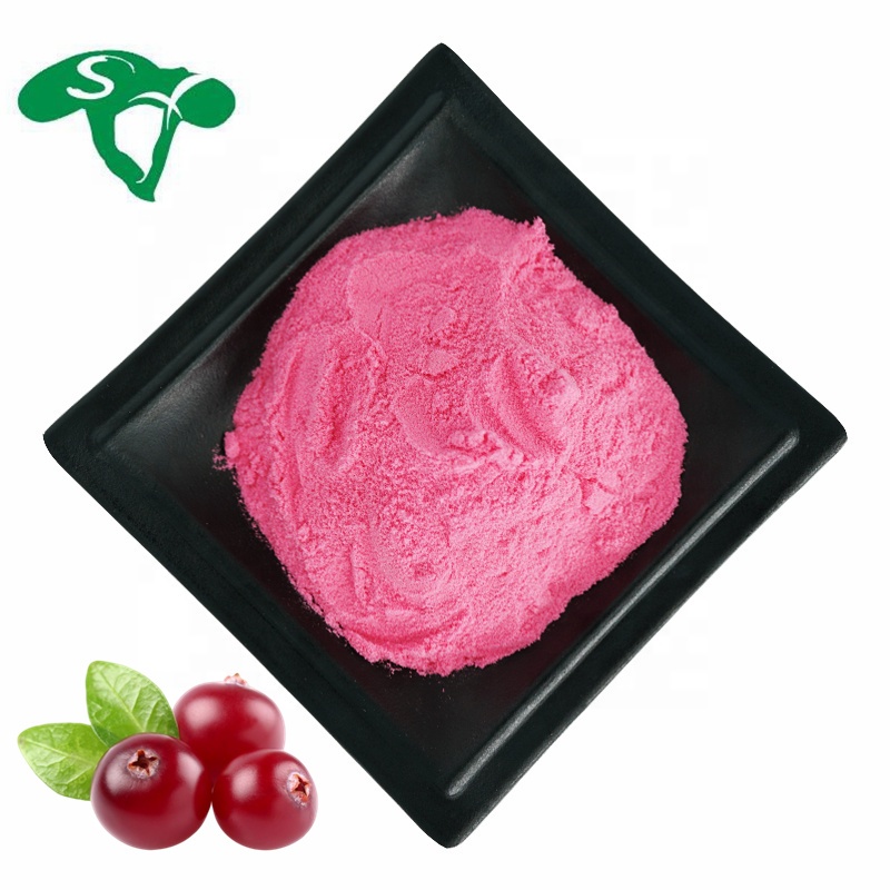 Хорошая цена, свежий клюквенный сок, порошок, фруктовый экстракт, пищевой, упакованный в барабан
