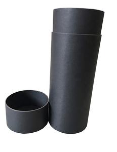 Cajas de Embalaje de Tubo de Papel Rígido con Laminación Negra Mate para <span class=keywords><strong>Camisetas</strong></span>, Caja de Regalo Personalizada, Cepillo Profesional de Ondas de Lujo - Product Image 3