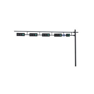 Beiyang — pôle de lumière blanche à bras unique, jeu complet de colonnes - Product Image 3