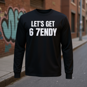Camiseta de manga larga Let's Get 6 7Endy, camiseta con meme de Alpha Slang - Product Image 3