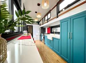 Campeggio all'aperto casa Mobile prefabbricata da viaggio a 2 piani rimorchio per auto piccole case mobili <span class=keywords><strong>su</strong></span> 4 <span class=keywords><strong>ruote</strong></span> - Product Image 6