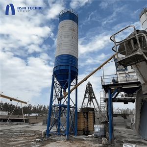 Centrale à béton mobile intégrée HZS60, électrique, occasion, avec pompe, moteur et unité de malaxage - Product Image 1