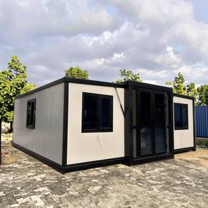 Luxury 40ft Modular Expandable House With Solar Energy Prefabricated Meeting Room Office Warehouse Mobile Home Foldable - Product Image 1
