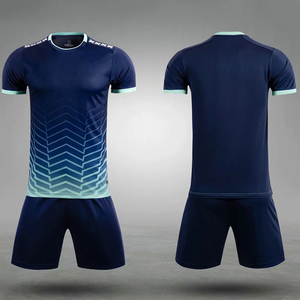 เสื้อฟุตบอลแบบแห้งเร็ว ระบายอากาศได้ดี ผลิตตามสั่ง สำหรับขายส่ง - Product Image 2