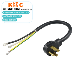 Câble d'alimentation 14-50P vers borne à joint torique 8AWG 6AWG / Câble de raccordement industriel / Alimentation d'équipement - Product Image 1