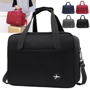 Bolsa de Lona de Gran Capacidad, Bolsa de Viaje con Múltiples Bolsillos, Bolsa Deportiva para Gimnasio, Bolsa de Equipaje Portátil para Viajes, Mudanzas y Fitness - Product Image 1