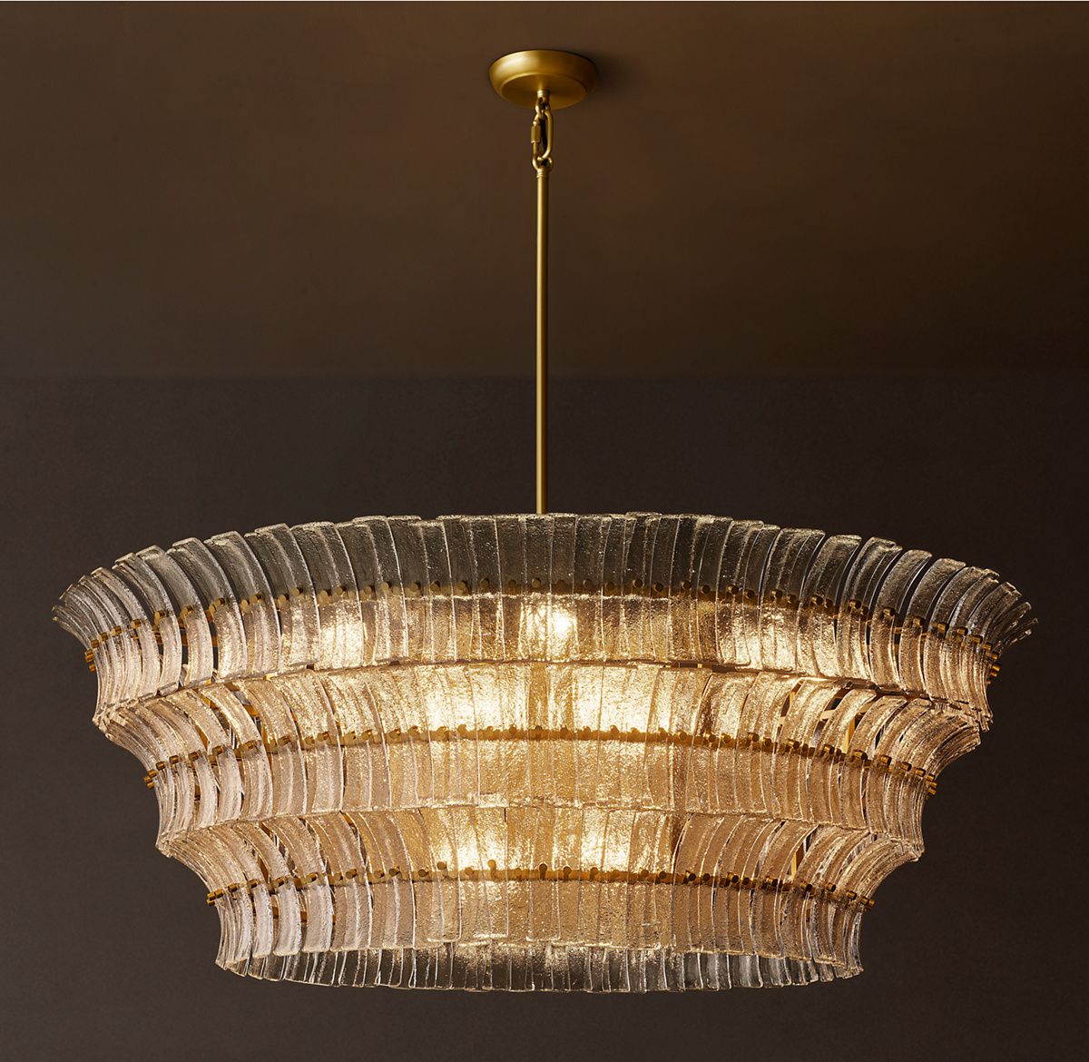 Factory American Style Modern Hanging Light Restaurant Decorations Chandelier for Hotel Bedroom Livingroom Brass Pendant Light