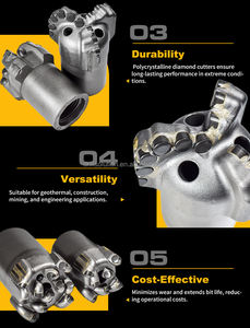 ريش حفر ألماسية عالية الأداء من دريلسولتك لعام 2026 بزاوية قوسية لتعدين الفحم، توفر أداءً محسّن واهتزازًا مخفضًا للصخور - Product Image 2
