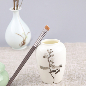 2024 nuevo estilo de alta calidad solo pelo de Marta biselado ojo labio maquillaje cosmético base cepillo utilizado con lápiz de cejas delineador de ojos - Product Image 4