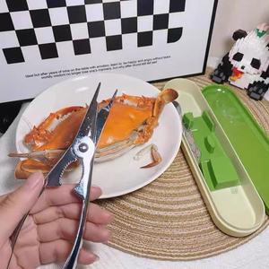 Outil en acier inoxydable pour les fruits de mer <span class=keywords><strong>Pince</strong></span> à <span class=keywords><strong>pince</strong></span> en métal pour écorces de crabes de crevettes et homards - Product Image 2