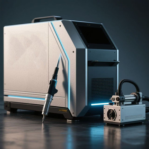 Nouvelle machine de soudage au laser à fibres automatique 1500W refroidie par air pour métal aluminium multifonctionnelle 4-en-1 Garantie 1 an - Product Image 1