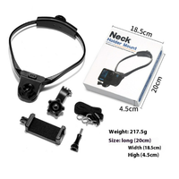 Accessoire Kitway Sangle de cou Support de rotation magnétique pour caméra GoPro Téléphone portable Action Sports Kitway Accessoire en plastique