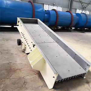 Máquina alimentadora vibratoria, equipo de minería, tolva de alimentación vibradora para línea de procesamiento de trituración de piedra a la venta - Product Image 1