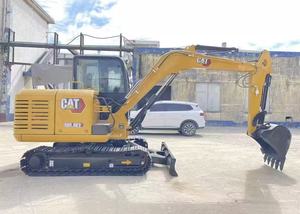 Used Cat 305.5E2 CR Mini Excavator Tier3 Stage IIIA Short Tail Swing <b>Small</b> Digger With Breaker Line For Guyana South America - Product Image 3
