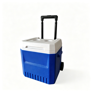 1. Chariot de traiteur isotherme à roulettes avec roulettes pivotantes, robuste et étanche, pour usage commercial - Product Image 4