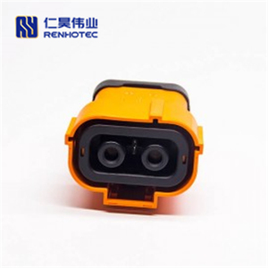 Automobile droite étanche Hvil Ev batterie moteur haute tension Interlock <span class=keywords><strong>Loop</strong></span> 2pin <span class=keywords><strong>3</strong></span>.6mm plastique Socket Busbar Connectors - Product Image 2