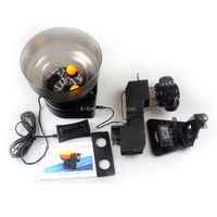 Robot de tennis de table Konford, machine de ping-pong avec télécommande, ping-pong automatique Pro-Spin pour l'entraînement avec un jeu de balles de 40 mm+