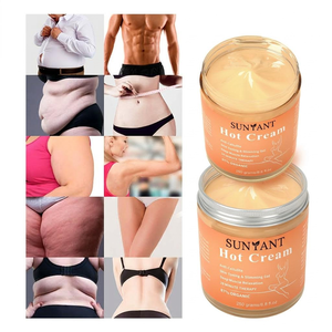 Crema Reductora de Grasa Corporal Natural y Orgánica de Marca Privada con Logotipo Personalizado, Quema Grasa Abdominal, Moldea la Figura, Combate la <span class=keywords><strong>Celulitis</strong></span>, Crema Adelgazante de Efecto Sudorífico - Product Image 4