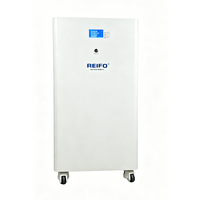 Système de stockage d'énergie domestique REIF0 16 kWh 51,2 V 314 Ah 16S1P avec cellules de qualité A, batterie solaire LiFePO4 280 Ah/314 Ah/14 kWh/16 kWh