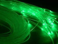 Cable de Fibra Óptica PMMA de 1.5mm 700m/Rollo con Extremo Brillante para Decoración de Iluminación de Techo, Luz de Fibra Óptica